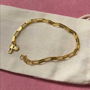 Madewell chain tennis bracelet